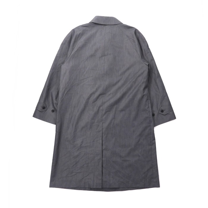 SANYO ステンカラーコート 90 グレー ポリエステル 日本製 | Vintage.City 古着屋、古着コーデ情報を発信