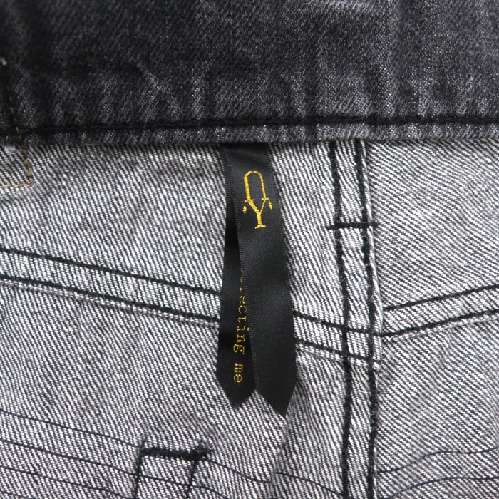 RYU スキニーデニムパンツ 4 ブラック 日本製 | Vintage.City 古着屋、古着コーデ情報を発信