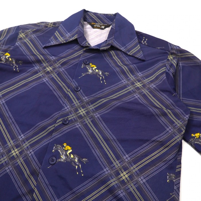 JC PENNY オープンカラーシャツ M ネイビー ポリエステル ポロ 70s | Vintage.City 古着屋、古着コーデ情報を発信