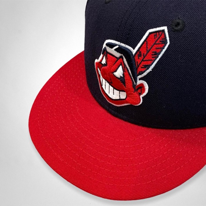 New Era MLB old Indians Cap | Vintage.City