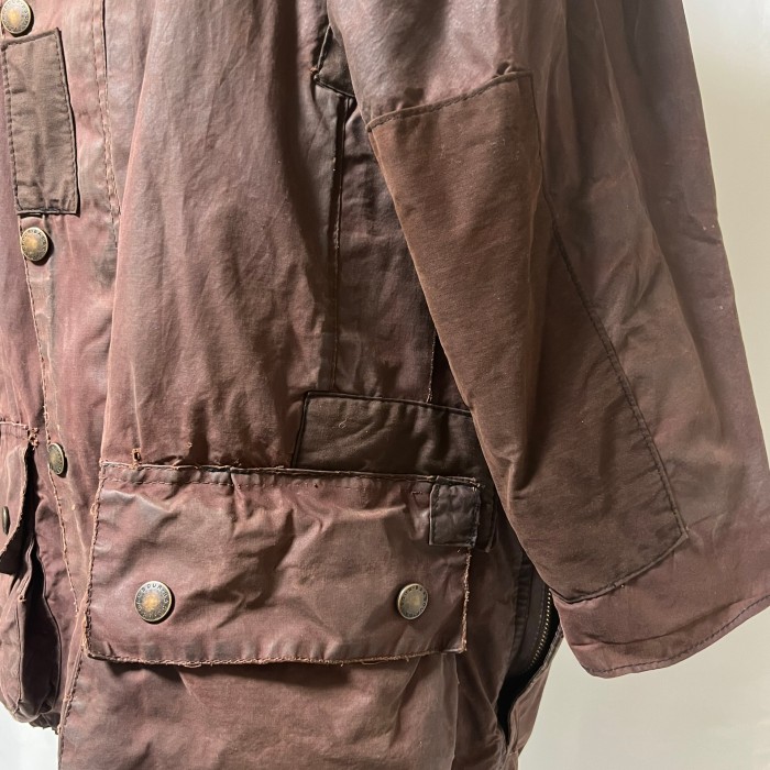 【90's 】BARBOUR PATCHWORK BEAUFORT RUSTIC | Vintage.City 古着屋、古着コーデ情報を発信