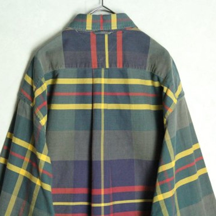 "Tommy Hilfiger" tartan check looseshirt | Vintage.City 古着屋、古着コーデ情報を発信
