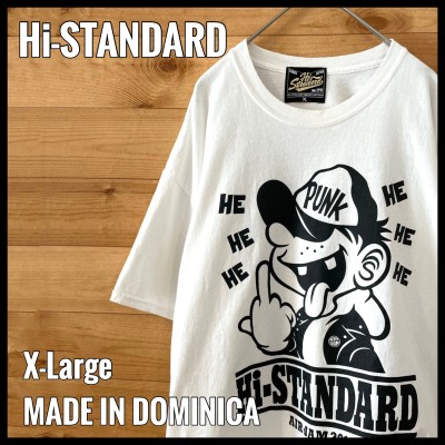 Hi-STANDARD   最新Tシャツ　白　XL
