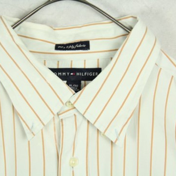 "Tommy Hilfiger" pinstripe loose shirt | Vintage.City Vintage Shops, Vintage Fashion Trends