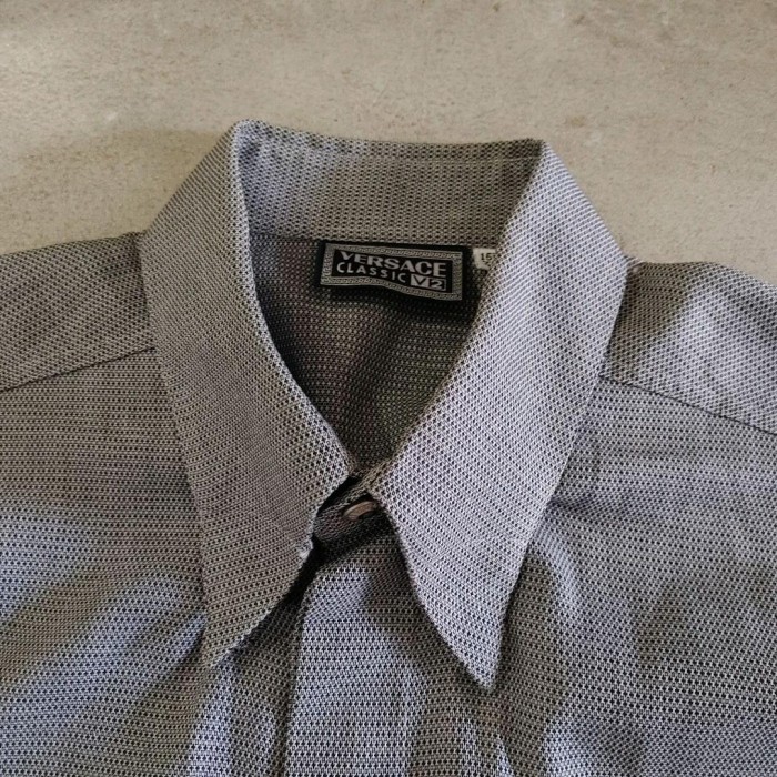 VERSACE ヴェルサーチ　メンズシャツ　L | Vintage.City 古着屋、古着コーデ情報を発信