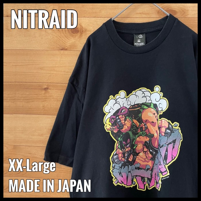 NITRAID】日本製 Tシャツ ナイトレイド HIPHOP XXL 古着 2 | Vintage.City