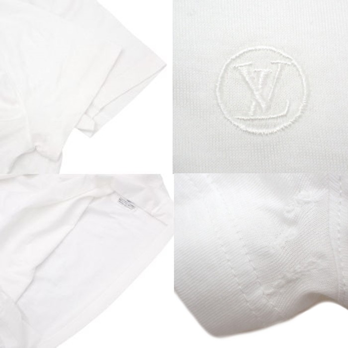 ルイ・ヴィトン クラシックVネックTシャツ ホワイト白 40800075787 | Vintage.City 古着屋、古着コーデ情報を発信