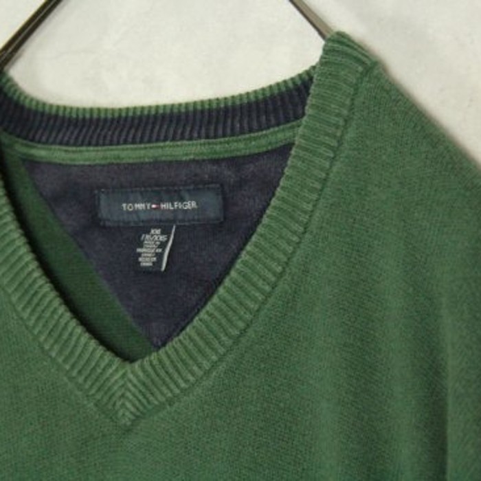 "Tommy Hilfiger" green loose knit | Vintage.City Vintage Shops, Vintage Fashion Trends