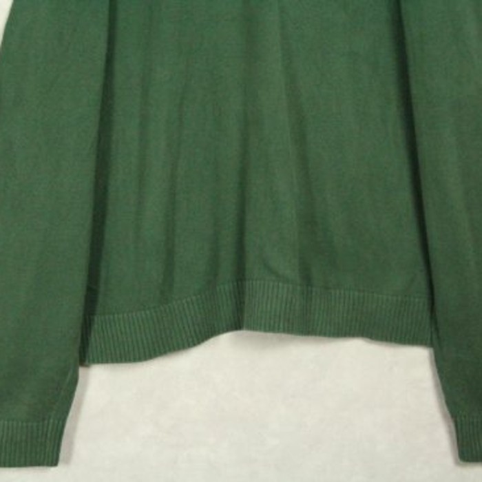 "Tommy Hilfiger" green loose knit | Vintage.City 빈티지숍, 빈티지 코디 정보