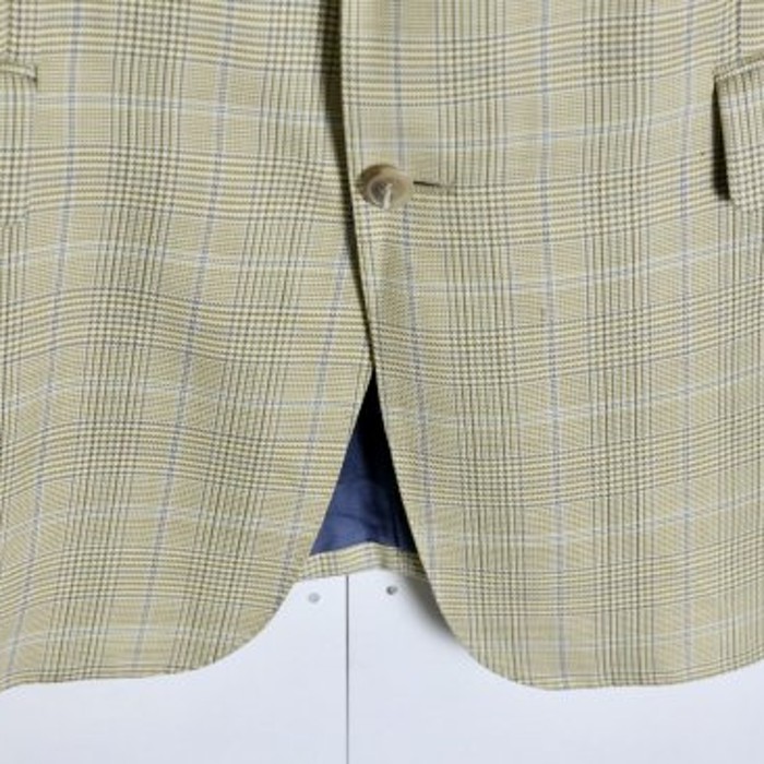 "Burberry" beige single tailored jacket | Vintage.City 빈티지숍, 빈티지 코디 정보