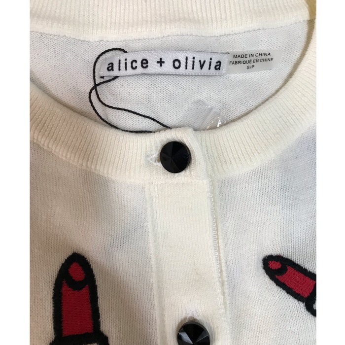 【新品】alice + olivia  刺繍　カーディガン | Vintage.City 빈티지숍, 빈티지 코디 정보