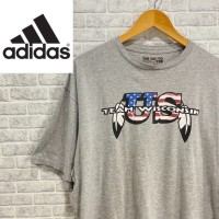 adidas Tシャツ オーバーサイズ　US  ビッグロゴ　プリントシャツ | Vintage.City 빈티지숍, 빈티지 코디 정보