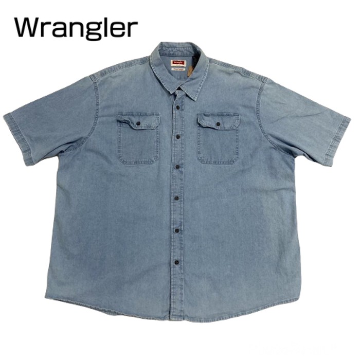 Wrangler　ダンガリーシャツ　半袖　デニム風　3XLサイズ | Vintage.City Vintage Shops, Vintage Fashion Trends
