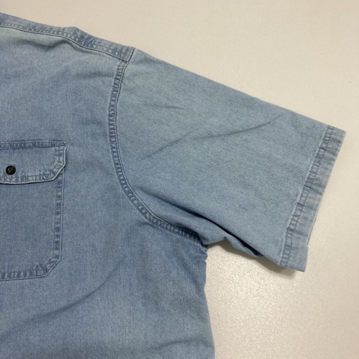 Wrangler　ダンガリーシャツ　半袖　デニム風　3XLサイズ | Vintage.City 빈티지숍, 빈티지 코디 정보