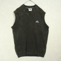 "adidas" black rib sweat vest | Vintage.City 빈티지숍, 빈티지 코디 정보