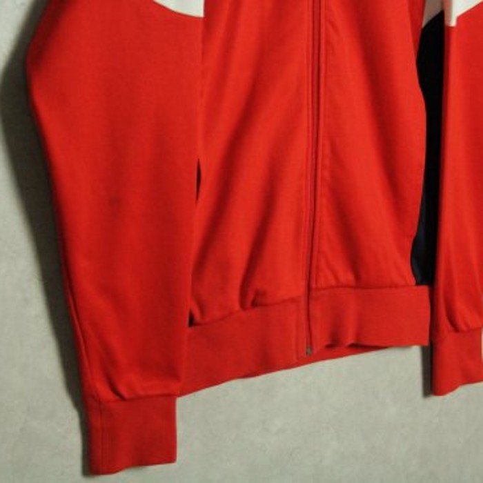 "adidas" primary red track jacket | Vintage.City 古着屋、古着コーデ情報を発信