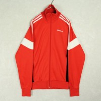 "adidas" primary red track jacket | Vintage.City 빈티지숍, 빈티지 코디 정보