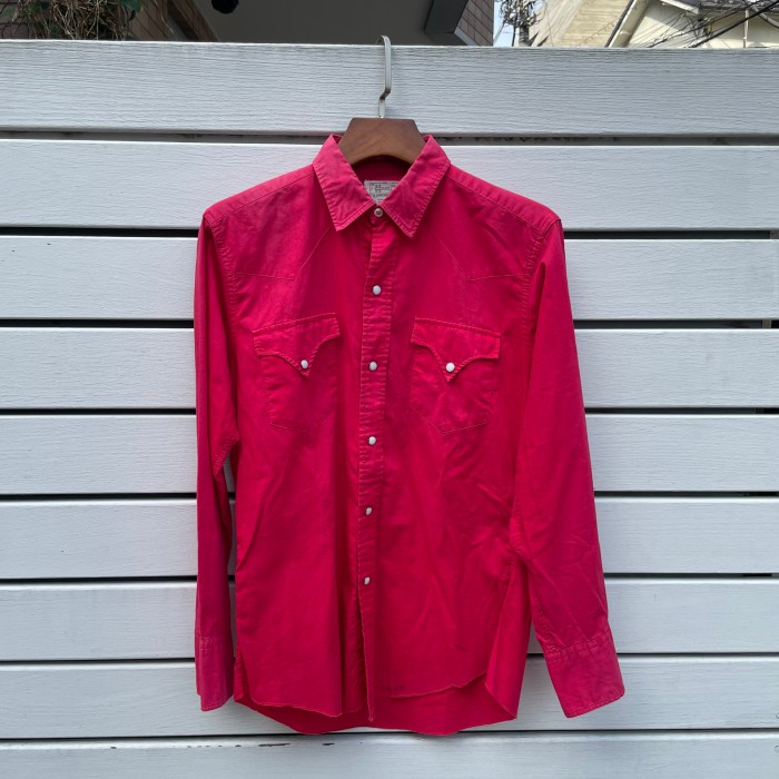 70s-80s HBARC cotton western shirt | Vintage.City 빈티지숍, 빈티지 코디 정보