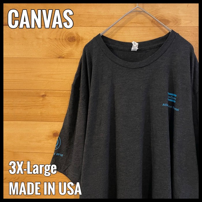 CANVAS】企業系 Tシャツ バックプリント 3XL ビッグサイズ US古着 | Vintage.City