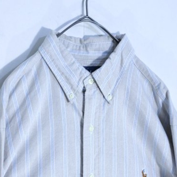 "Polo Ralph Lauren"  fit stripe shirt | Vintage.City 古着屋、古着コーデ情報を発信