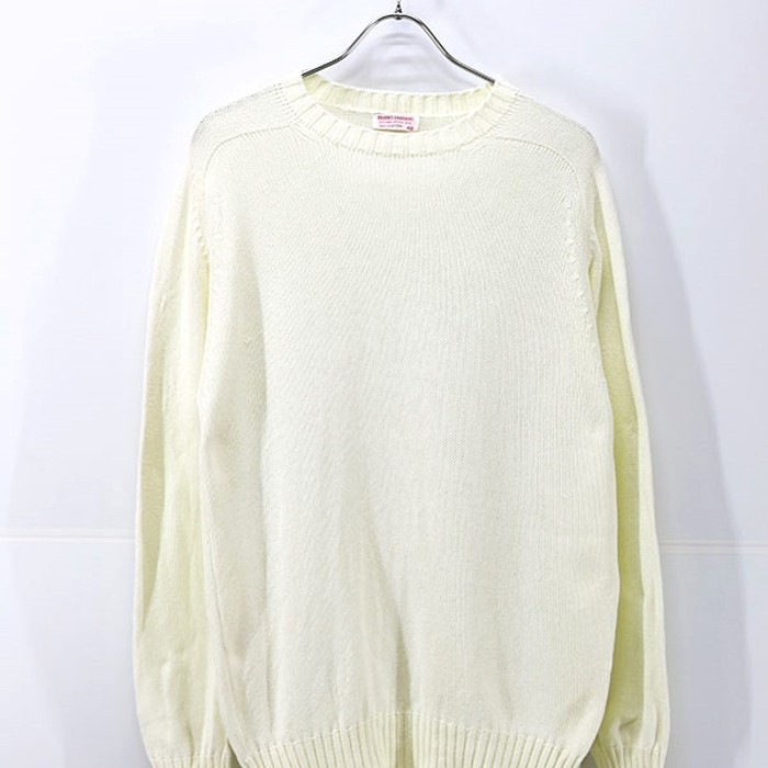 80s Brooks Brothers Cotton knit sweater | Vintage.City