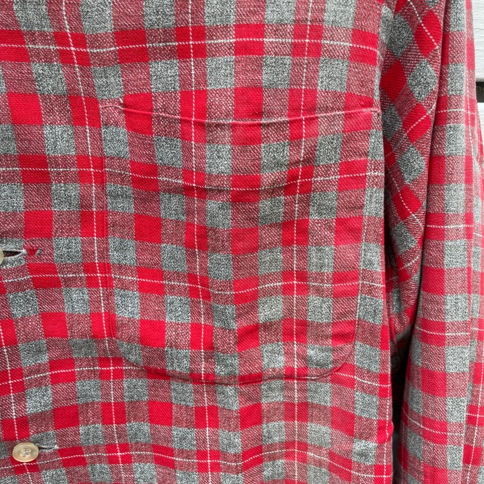 60s marlboro check shirt | Vintage.City 빈티지숍, 빈티지 코디 정보