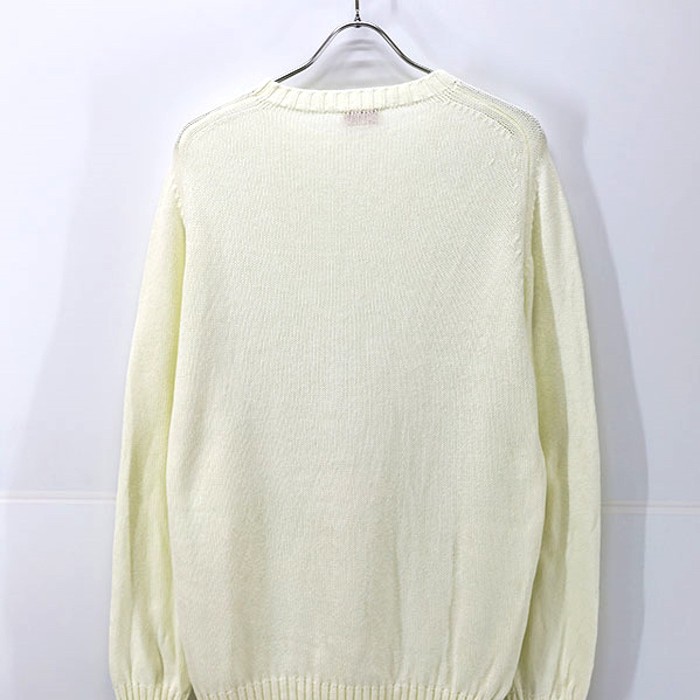 80s Brooks Brothers Cotton knit sweater | Vintage.City 古着屋、古着コーデ情報を発信