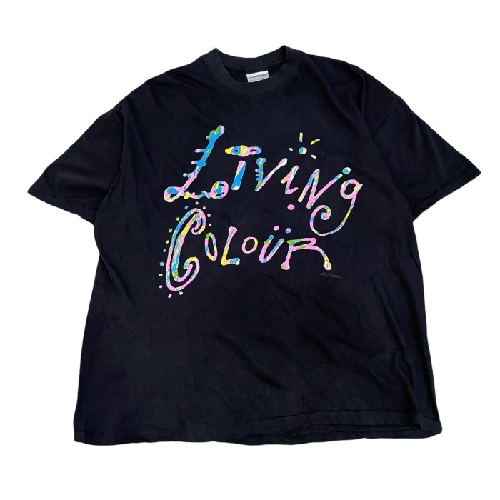 1989's BROCKUM / "Living Colour" tee | Vintage.City 古着屋、古着コーデ情報を発信