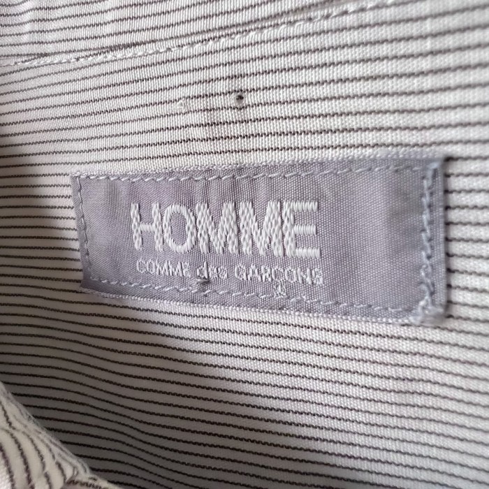 80s comme des garçons homme stripe shirt | Vintage.City 古着屋、古着コーデ情報を発信