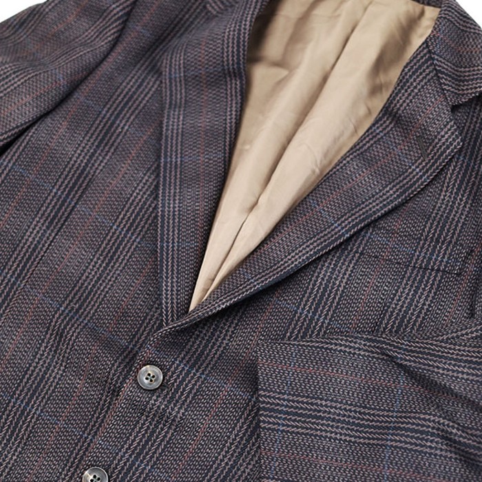 90s Burberrys Wool Glen check TailoredJk | Vintage.City 古着屋、古着コーデ情報を発信
