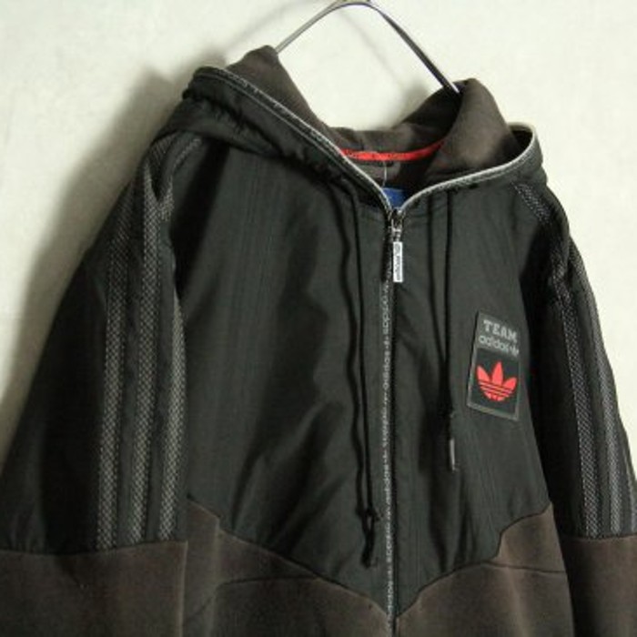 "adidas" switch material sweat hoodie | Vintage.City 古着屋、古着コーデ情報を発信
