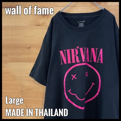 【wall of fame】Nirvana バンドTシャツ ニルヴァーナ 古着 | Vintage ...