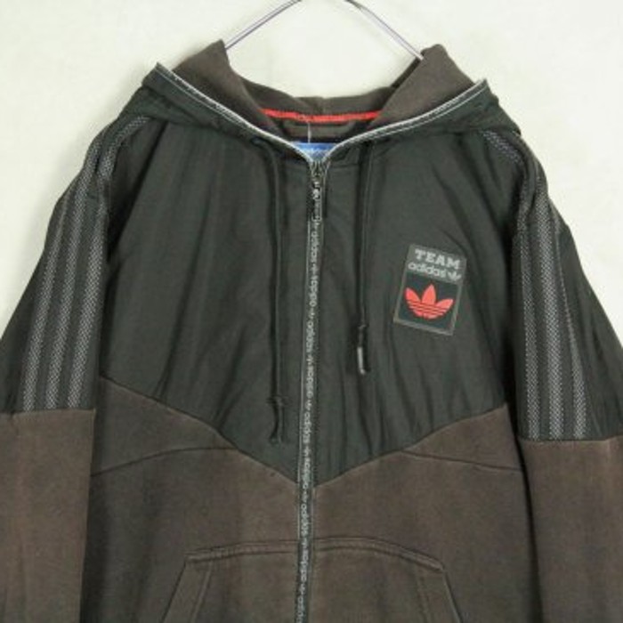 "adidas" switch material sweat hoodie | Vintage.City 古着屋、古着コーデ情報を発信