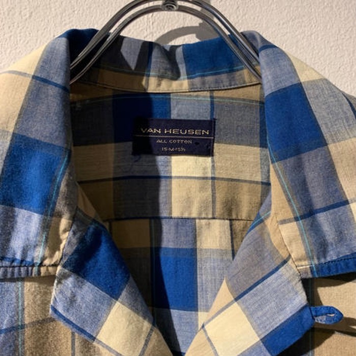 vintage VAN HEUSEN Open collar shirt | Vintage.City 古着屋、古着コーデ情報を発信