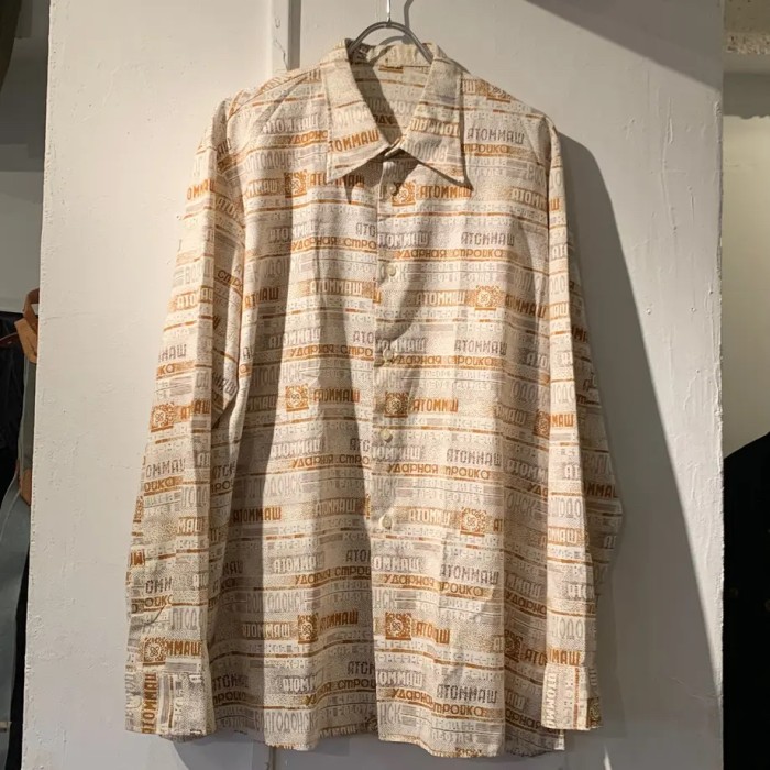 1970's unknown shirt | Vintage.City 古着屋、古着コーデ情報を発信