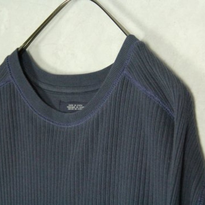 "Tommy Hilfiger" rib sweat pullover | Vintage.City 古着屋、古着コーデ情報を発信