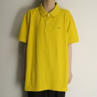 "Tommy Hilfiger" yellow polo shirt | Vintage.City ヴィンテージ 古着