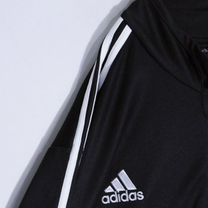 "adidas" 3 lines black track jacket. | Vintage.City 古着屋、古着コーデ情報を発信