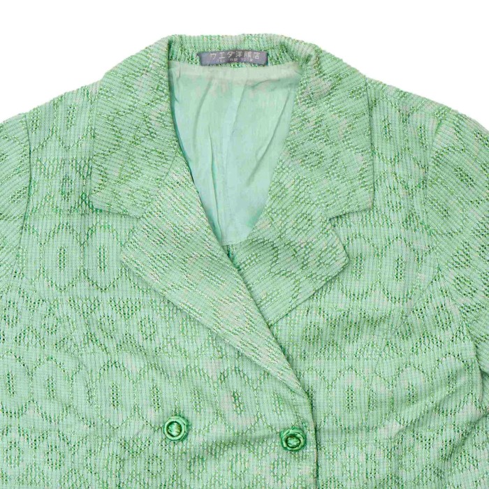 薄緑地半袖セットアップ　DSC01916 | Vintage.City 빈티지숍, 빈티지 코디 정보