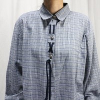 90s checkprint shirt | Vintage.City Vintage Shops, Vintage Fashion Trends