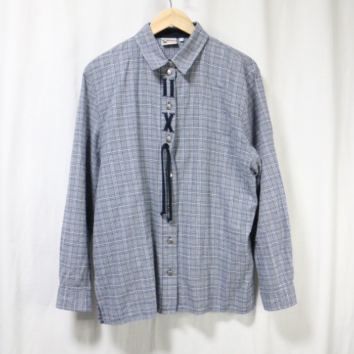 90s checkprint shirt | Vintage.City 빈티지숍, 빈티지 코디 정보