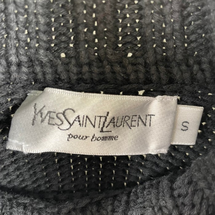 Yves Saint Laurent ハイネック ブラック | Vintage.City 古着屋、古着コーデ情報を発信