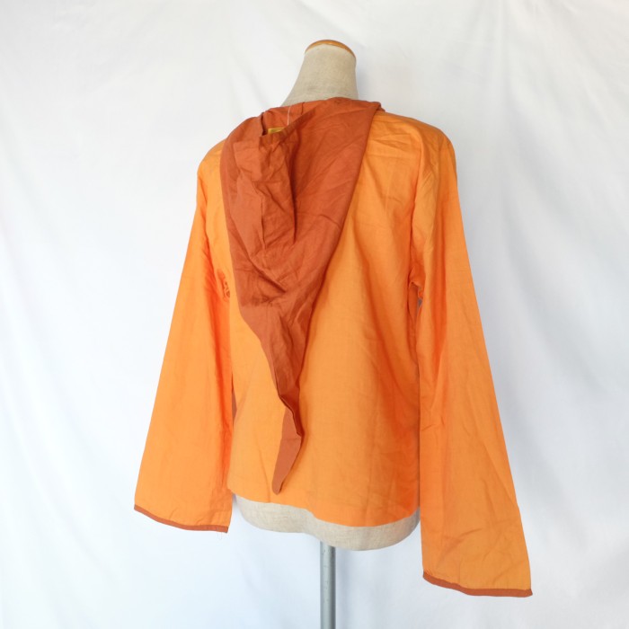 Dead stock orange hoodie | Vintage.City 빈티지숍, 빈티지 코디 정보