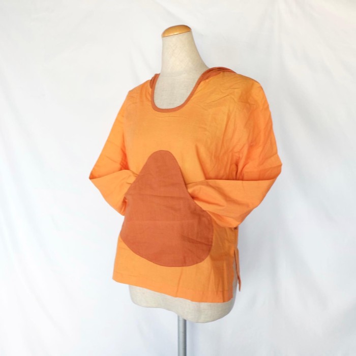 Dead stock orange hoodie | Vintage.City 빈티지숍, 빈티지 코디 정보