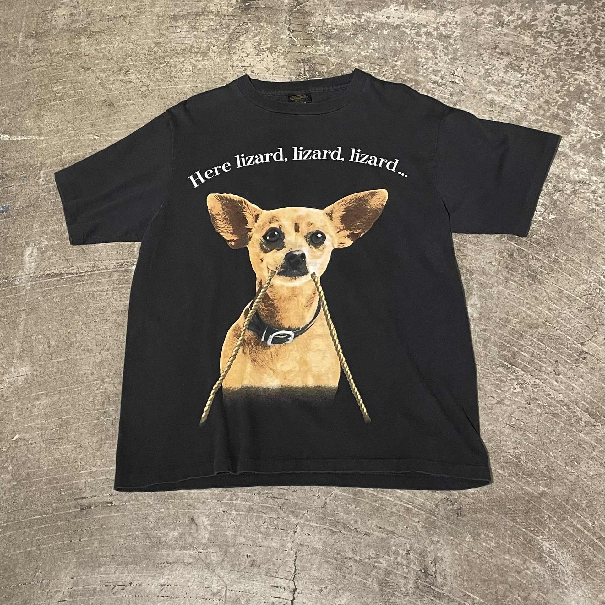 USA製 90s 犬 ドッグ アート アニマル Tシャツ ビンテージ 在原みゆ紀