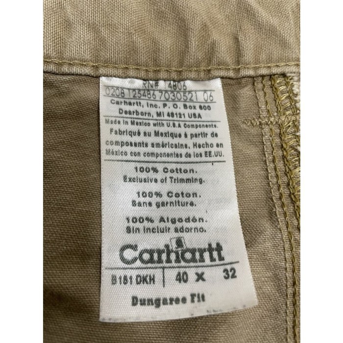 Carhartt 　40×32 ダック地イエローベージュパンツ | Vintage.City 古着屋、古着コーデ情報を発信
