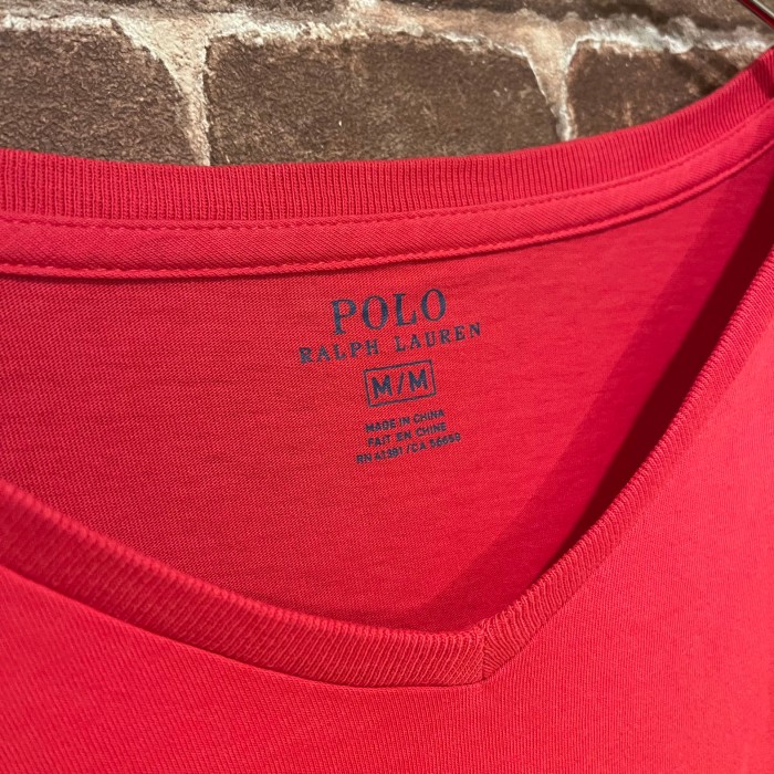 POLO RALPH LAUREN Vネック ティシャツ | Vintage.City 빈티지숍, 빈티지 코디 정보