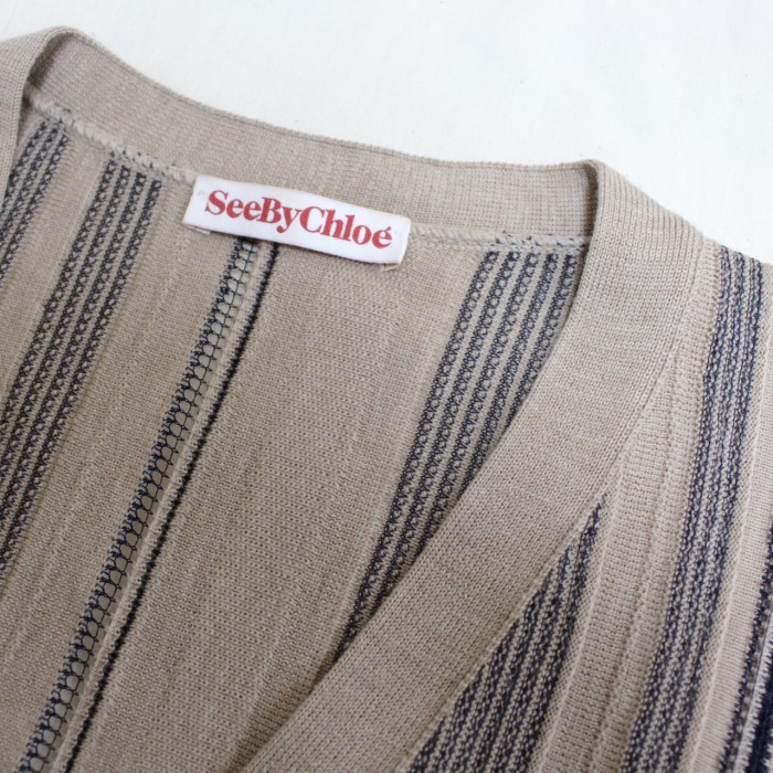 Openwork cardigan 〈beige〉 | Vintage.City 古着屋、古着コーデ情報を発信