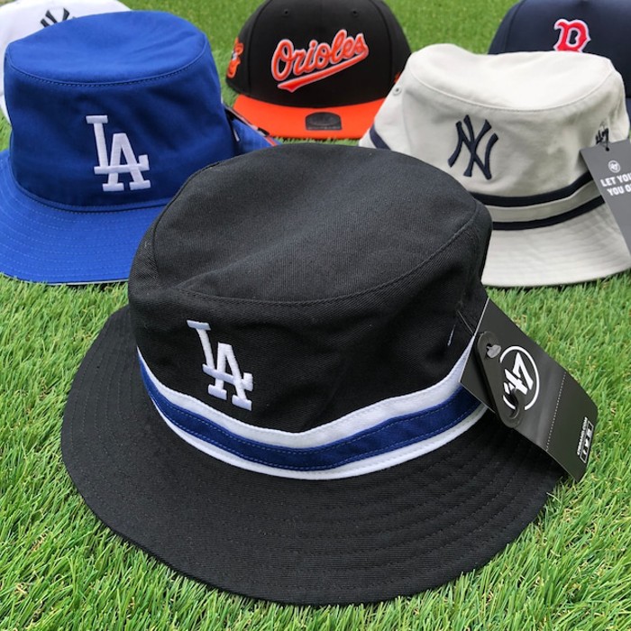 【新品】'47 MLB ドジャース ストライプバケットハット 刺繍ロゴ フリー | Vintage.City Vintage Shops, Vintage Fashion Trends