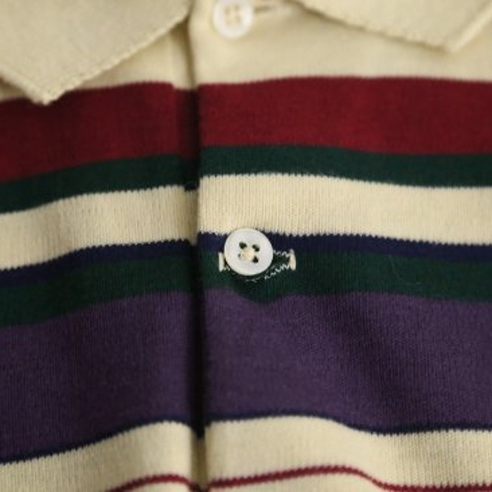 "Polo by RL" border design polo shirt | Vintage.City 古着屋、古着コーデ情報を発信